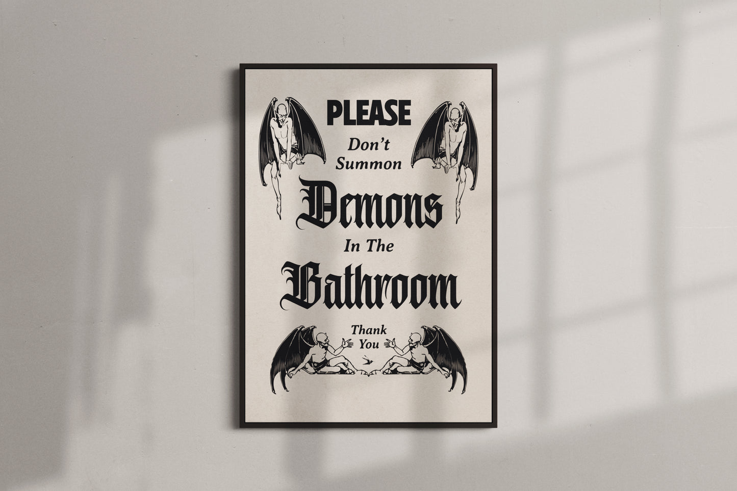 BATHROOM DEMONS