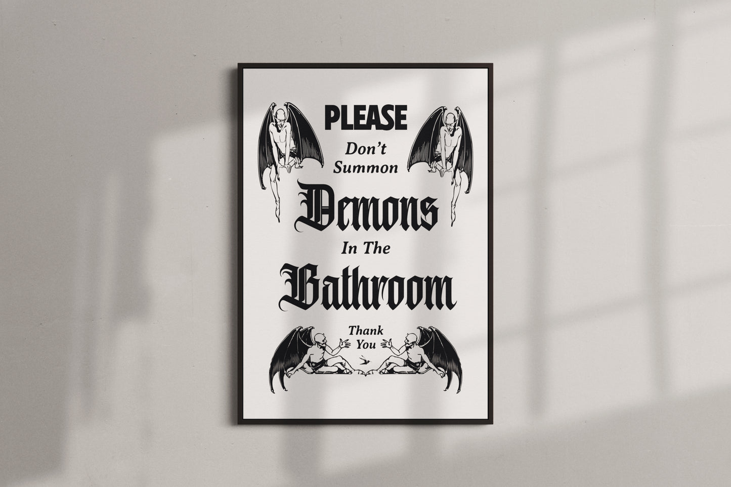 BATHROOM DEMONS
