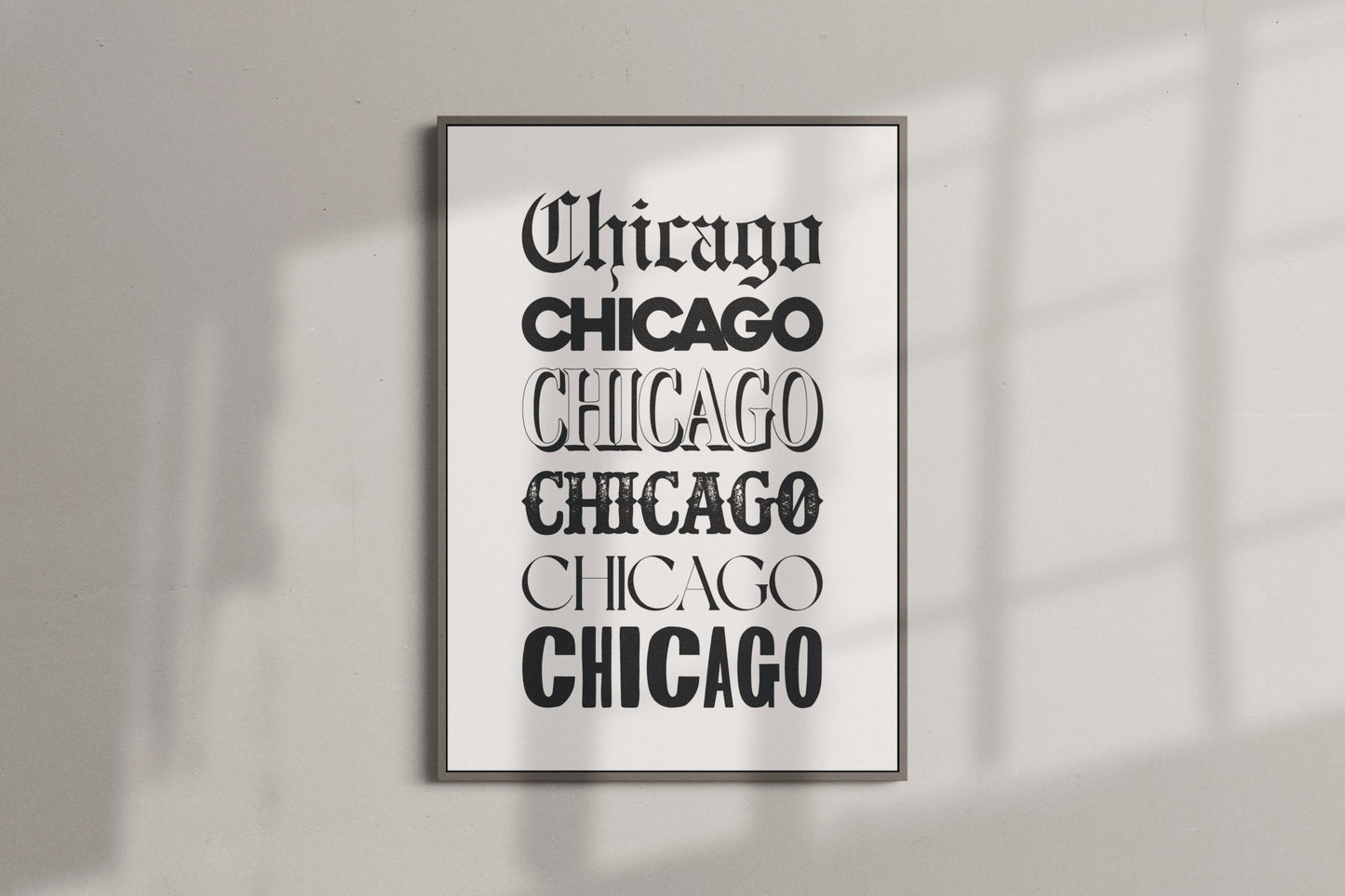 CHICAGO STACKD (white)