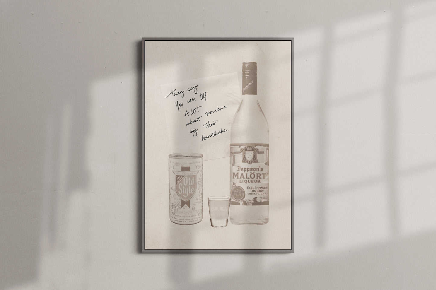 THE HANDSHAKE (cream)